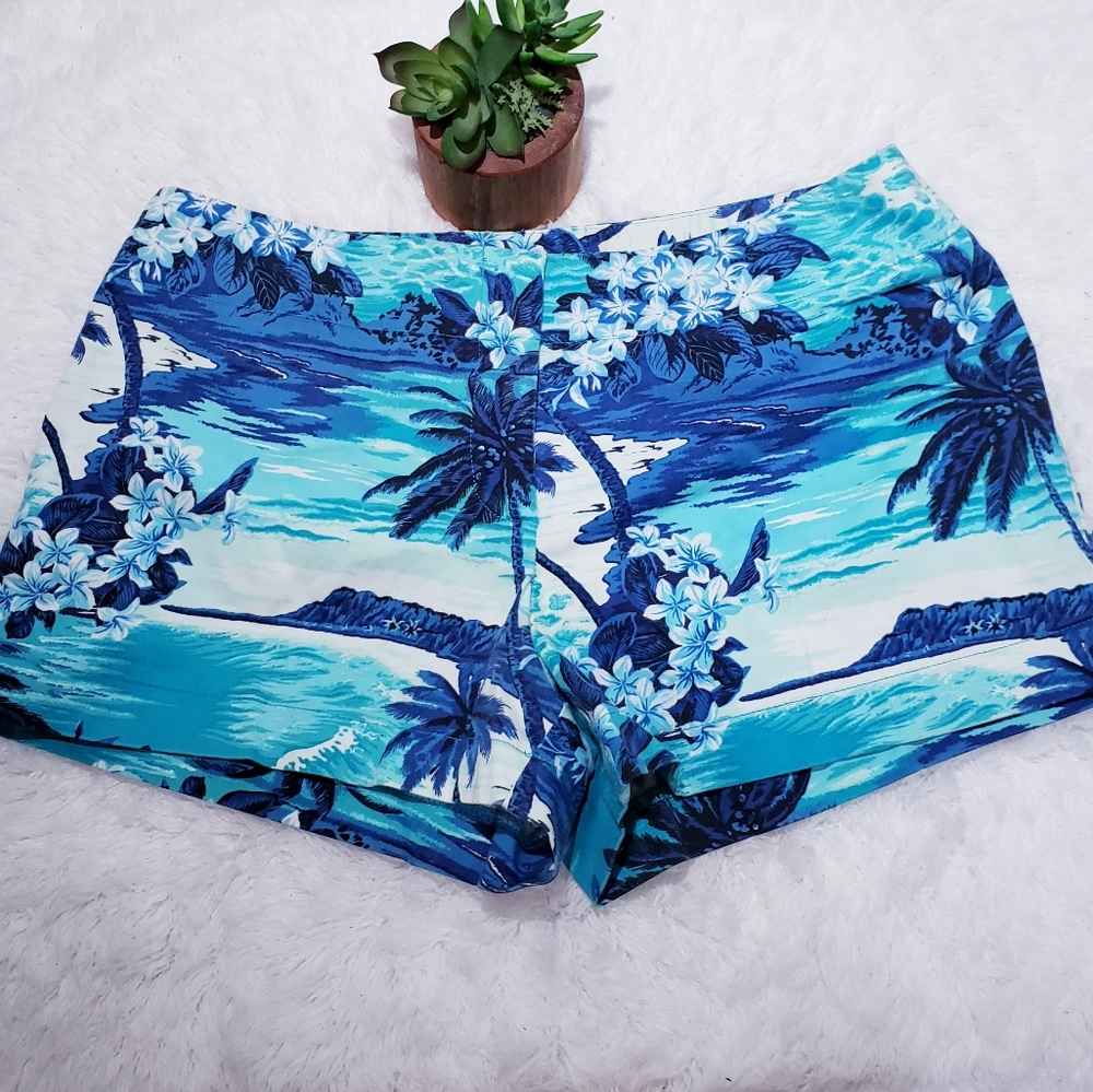 EXPRESS • Tropical Shorts Size 1/2